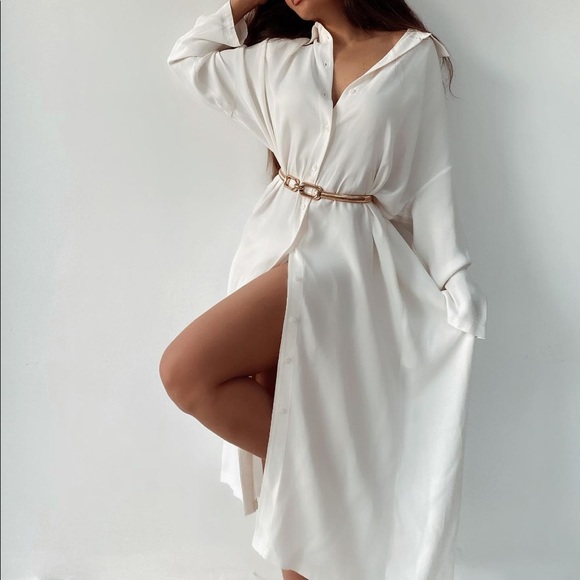 Zara Accessories - Zara Metal Link Chain Belt